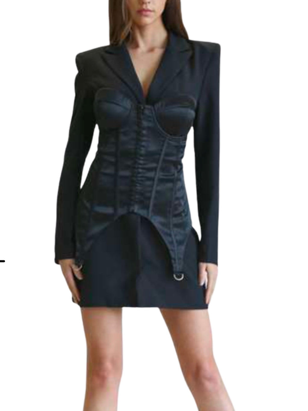 Breaking Rules Corset Blazer Dress