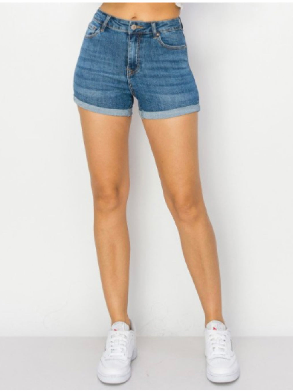 Stretch For Days Denim Shorts