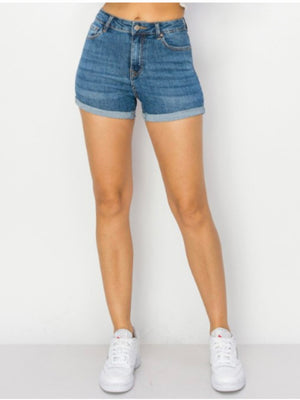 Stretch For Days Denim Shorts