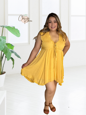 Sweet Clementine Mini Dress