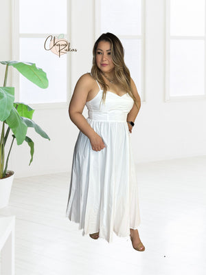 Dream Girl White Maxi Dress