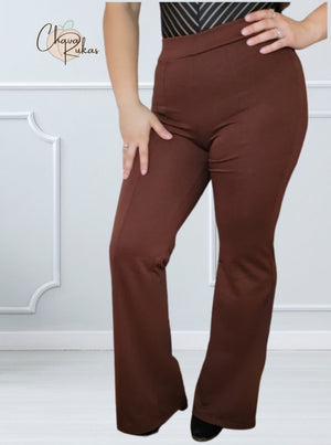 Emily Stretchy Flare Dress Pants