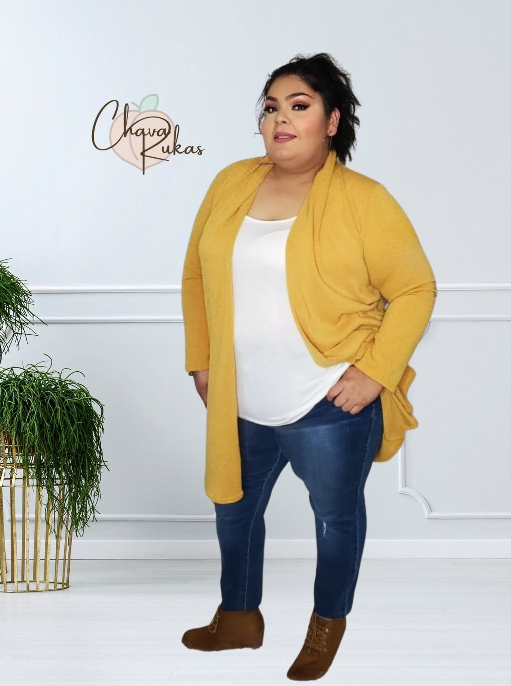 Honey Cardigan - Plus