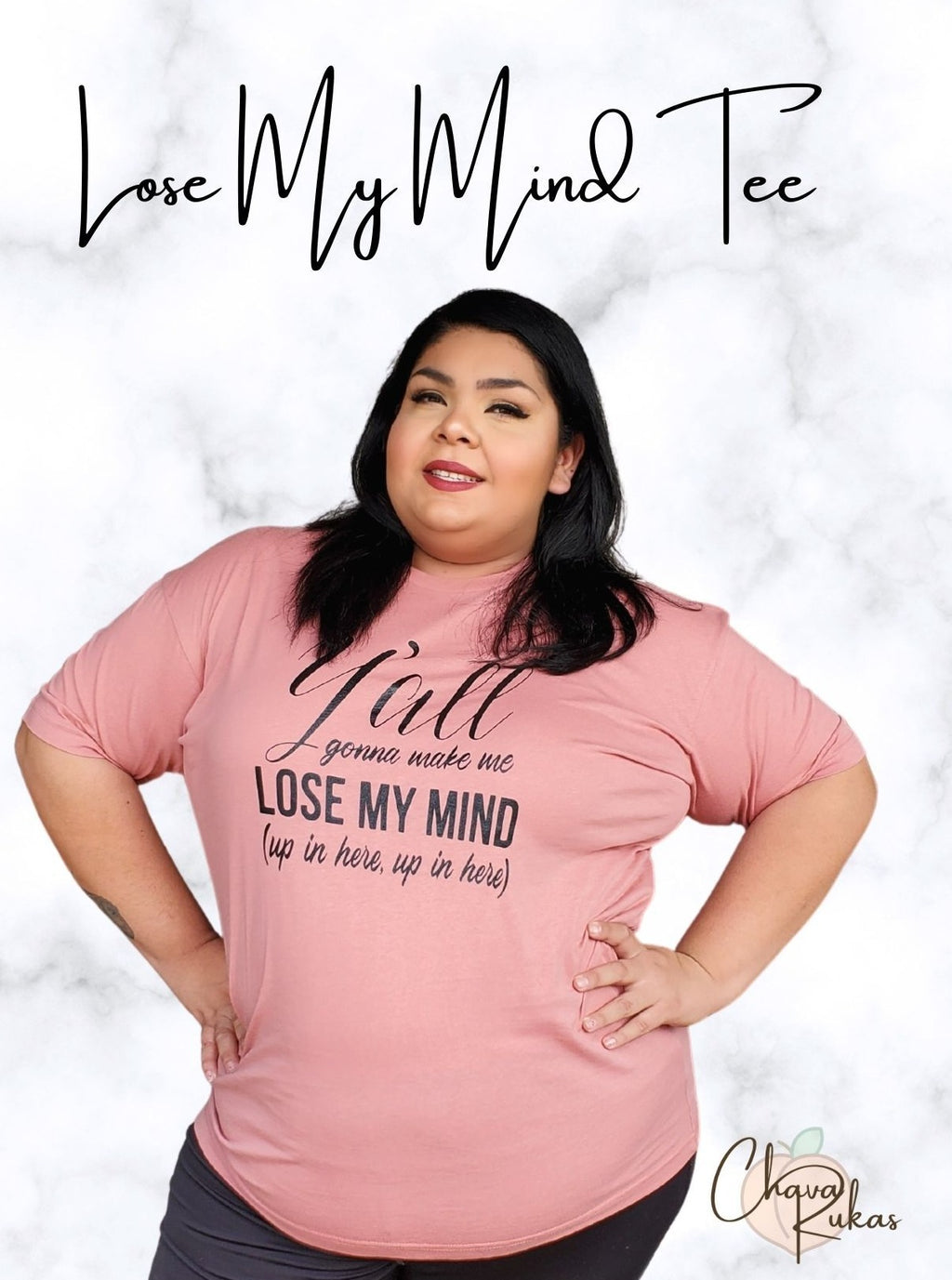 Lose My Mind Tee - Plus