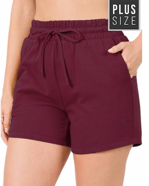 On The Go Shorts - PLUS