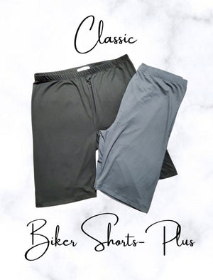 Classic Biker Shorts - Plus