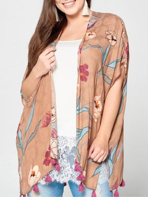 Did You Miss Me Kimono with Tassels