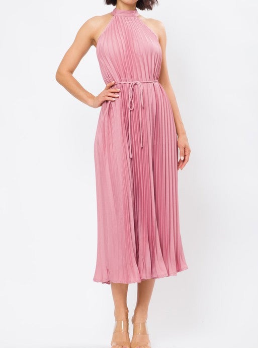 Forever In My Heart Pleated Dress