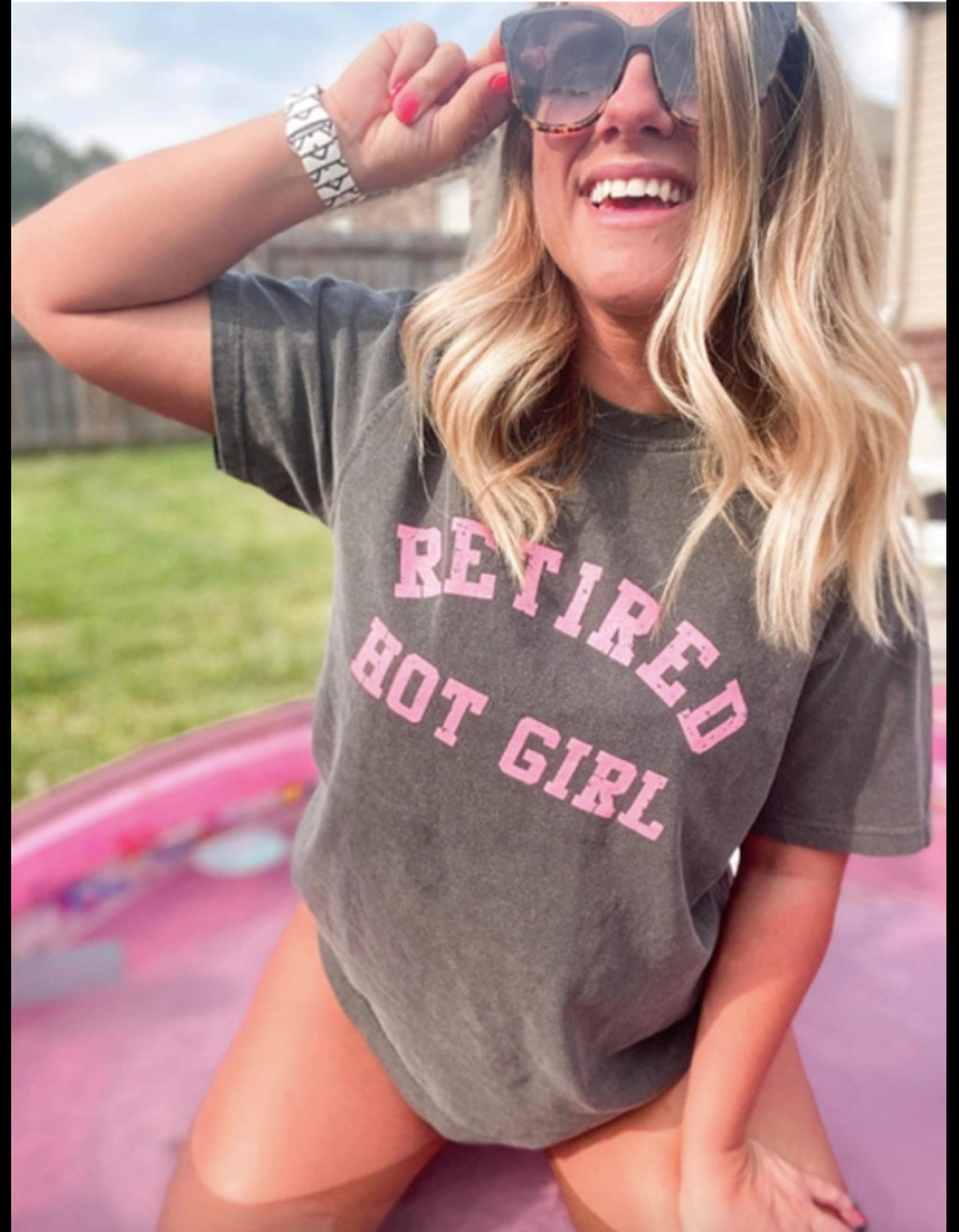 Retired Hot Girl T-Shirt