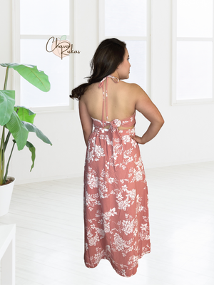 Take Me To The Beach Floral Maxi Dress