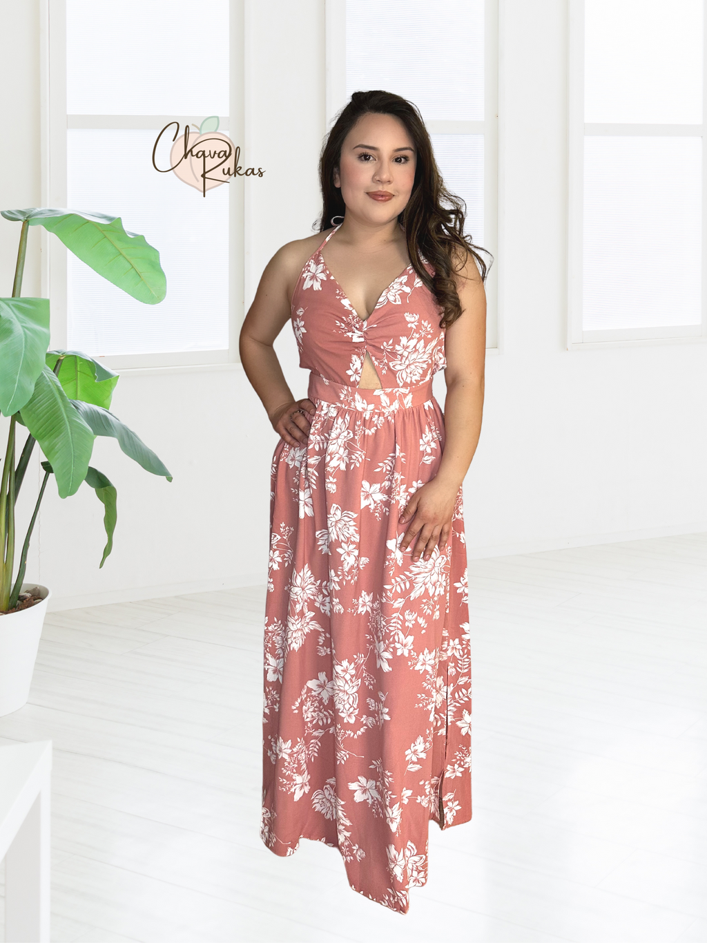 Take Me To The Beach Floral Maxi Dress