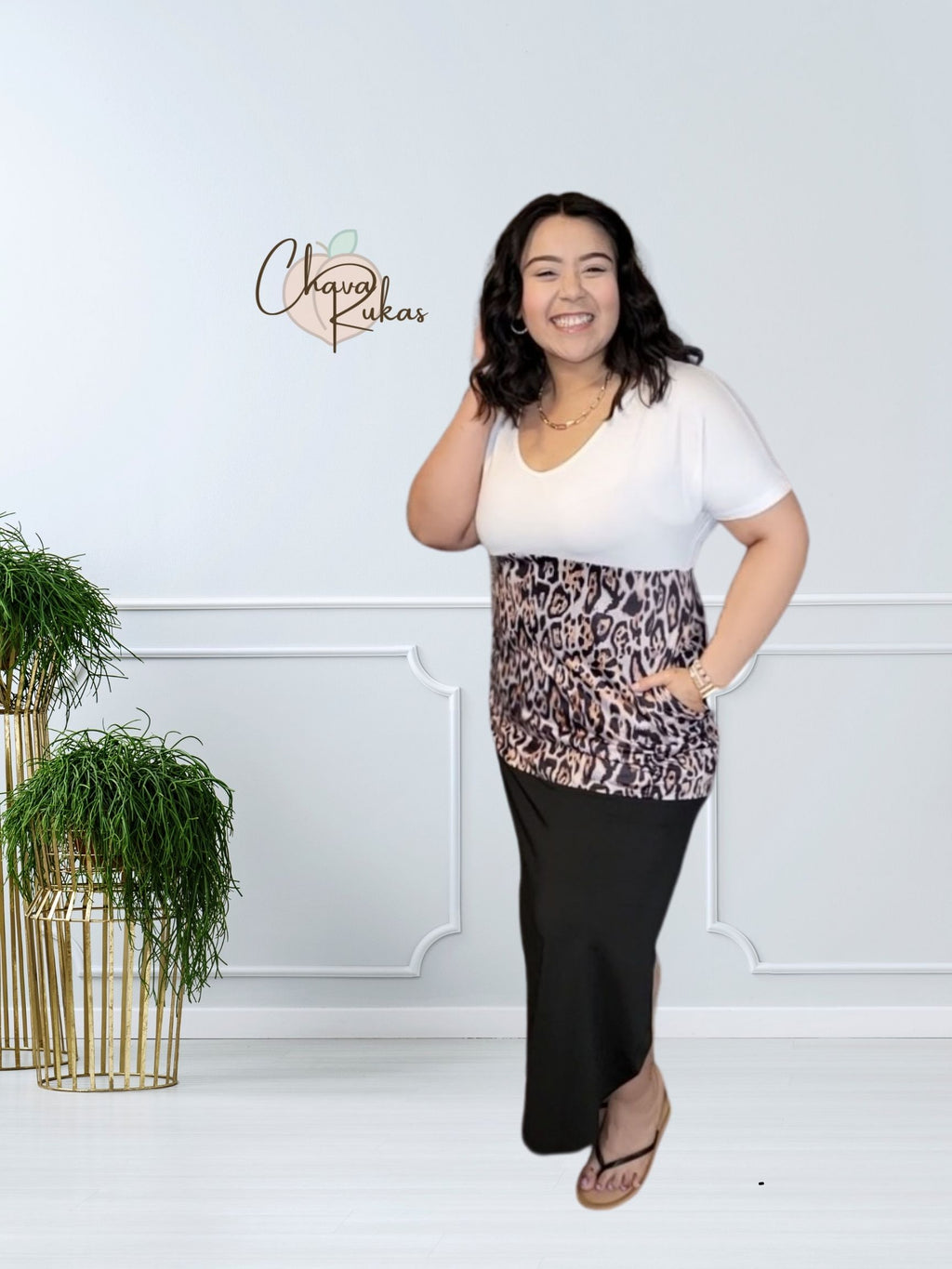 Wild Connections Leopard Maxi Dress