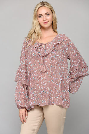 Marvelous Margo Chiffon Top